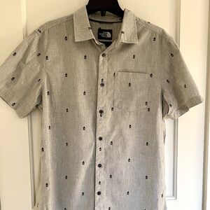 Men's L North Face Camp shirt